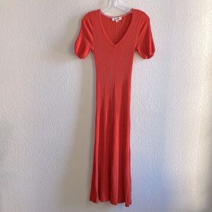 Boden Ribbed Bodycon Maxi Dress